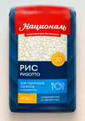 Рис «Ризотто» Националь PREMIUM среднезерный 500 г Рис «Ризотто» Националь PREMIUM среднезерный 500 г