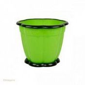Горшок цветочный Восторг 1,5л с поддоном в ассортименте