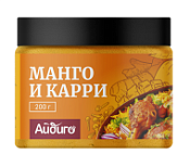 Манго и карри, банка-туба, 200 г. Айдиго