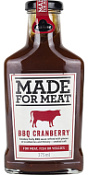 Соус KUHNE Made for Meat томатный барбекю с клюквой, 375 мл, с/б