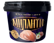 Паста ореховая с какао Миланти, 3 кг.