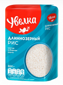 Рис длиннозерный шлифованный "Увелка" 800 г
