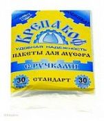 Пакеты для мусора КРЕПАКОФ с ручками 30л 30шт