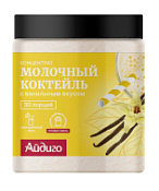 Молочный коктейль Ванильный, банка-туба, 450 г. Айдиго
