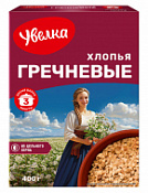 Хлопья гречневые "Увелка" 400 г