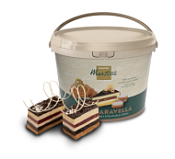 Паста шоколадная Caravella Crunch Mora (Кранч Мора) 5 кг, Унигра