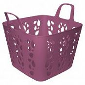 Корзина "Смарт" морозная слива 25л. "Пластик Репаблик"