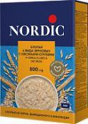  Хлопья 4- х зерновые с овсяными отрубями NORDIC 500 г