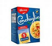 Паста Конкильи "Увелка" в пакете для варки, 5 шт. по 80 гр.