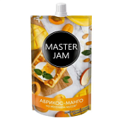 Абрикос-Манго джем на яблочном муссе MASTER JAM 250гр д/п САВА Абрикос-Манго джем на яблочном муссе MASTER JAM 250гр д/п САВА