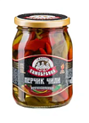 Перец чили маринованный "Скатерть-самобранка" 370 г
