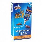 Инсектицид ГО-АУТ гель туба от тарак. и муравьев 75мл./24