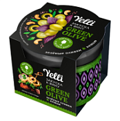 Закуска к вину GREEN OLIVE зеленые оливки & кешью  "Yelli" 100 г