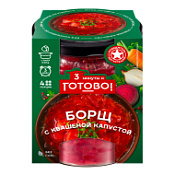 Борщ с квашеной капустой 3 минуты и Готово! 450 г Борщ с квашеной капустой 3 минуты и Готово! 450 г