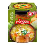 Щи со свежей капустой 3 минуты  и Готово! 450 г Щи со свежей капустой 3 минуты  и Готово! 450 г