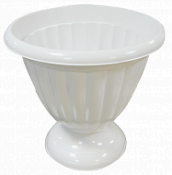 Вазон белый 12 л  Вазон белый 12 л